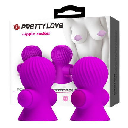 Pretty Love Vibrerende Tepelzuigers - Erotiekvoordeel.nl