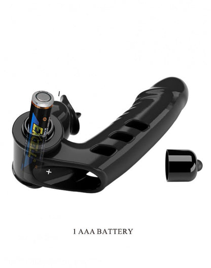 Pretty Love Vinger Vibrator Corbin - zwart-Erotiekvoordeel.nl