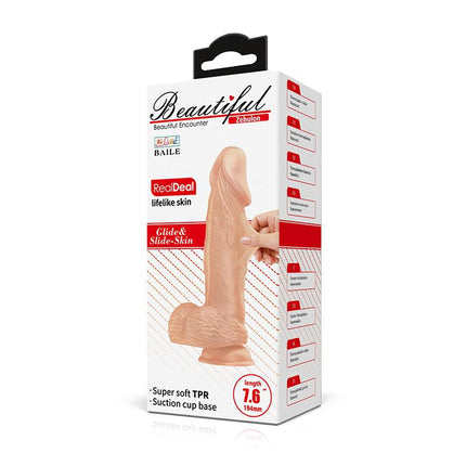 Pretty Love Zebulon - Dildo - Realistische Vibrerende Dildo - Lichte Huidskleur - Geeft Levensechte Ervaring-Erotiekvoordeel.nl