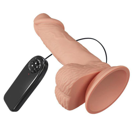 Pretty Love Zebulon - Dildo - Realistische Vibrerende Dildo - Met Afstandsbediening - Lichte Huidskleur - Geeft Levensechte Ervaring-Erotiekvoordeel.nl