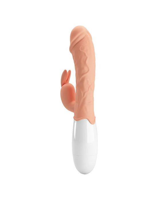Pretty love Easter Bunny - Vibrator - Realistische Rabbit Vibrator - Lichte Huidskleur - Geeft Intens G Spot en Clitoris Stimulatie-Erotiekvoordeel.nl