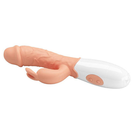 Pretty love Easter Bunny - Vibrator - Realistische Rabbit Vibrator - Lichte Huidskleur - Geeft Intens G Spot en Clitoris Stimulatie-Erotiekvoordeel.nl