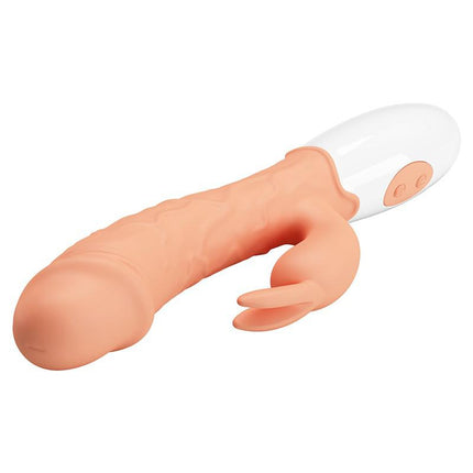 Pretty love Easter Bunny - Vibrator - Realistische Rabbit Vibrator - Lichte Huidskleur - Geeft Intens G Spot en Clitoris Stimulatie-Erotiekvoordeel.nl