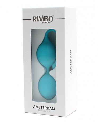 Rimba Amsterdam Vagina balletjes - blauw - Erotiekvoordeel.nl