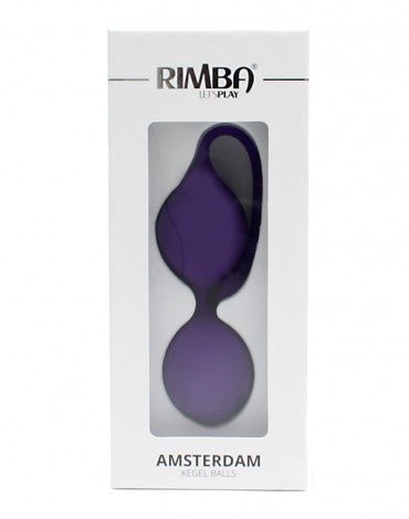 Rimba Amsterdam Vagina balletjes - paars - Erotiekvoordeel.nl
