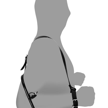 Rimba Bondage Elleboog Bondageset met stang, boeien en ellebooghouders-Erotiekvoordeel.nl