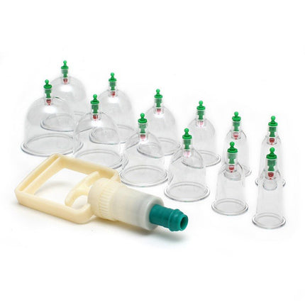 Rimba Bondage Play Cupping Set met 12 cups - Erotiekvoordeel.nl