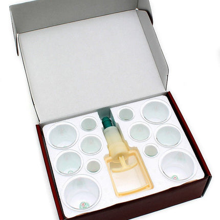 Rimba Bondage Play Cupping Set met 12 cups - Erotiekvoordeel.nl