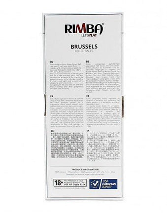 Rimba Brussels Vagina balletjes - zwart- Erotiekvoordeel.nl