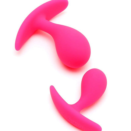 Rimba Copenhagen Anaal plug set van 2  buttplugs - roze- Erotiekvoordeel.nl
