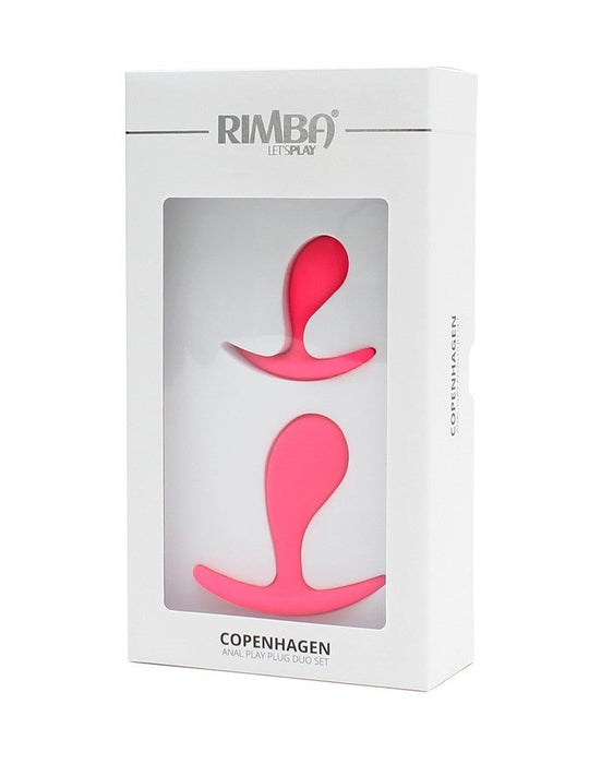Rimba Copenhagen Anaal plug set van 2  buttplugs - roze- Erotiekvoordeel.nl