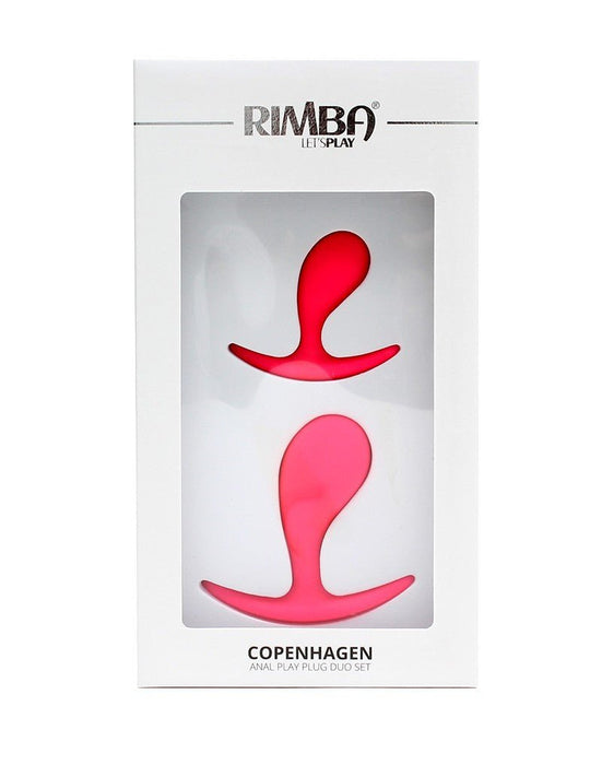 Rimba Copenhagen Anaal plug set van 2  buttplugs - roze- Erotiekvoordeel.nl