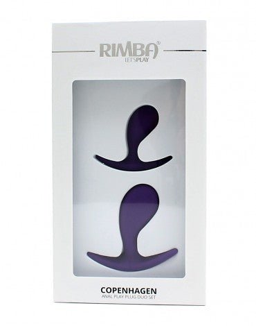 Rimba Copenhagen Anaal plugs | set van 2 buttplugs - paars- Erotiekvoordeel.nl