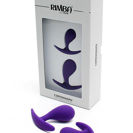 Rimba Copenhagen Anaal plugs | set van 2 buttplugs - paars- Erotiekvoordeel.nl