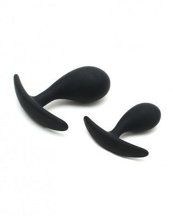 Rimba Copenhagen Anaal plugs | set van 2 buttplugs - zwart- Erotiekvoordeel.nl