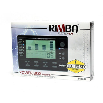 Rimba Electro Sex  4 KANAALS Electro Sex Power box met LCD display - Erotiekvoordeel.nl