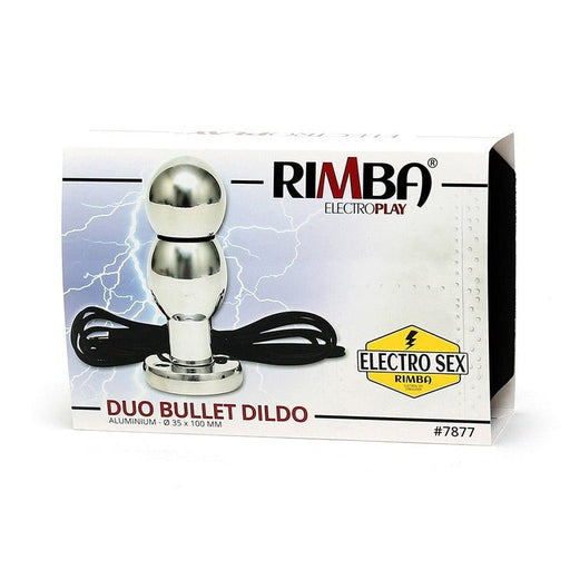 Rimba Electro Sex Dildo dubbele kogel, bi-polair 100 mm - Erotiekvoordeel.nl