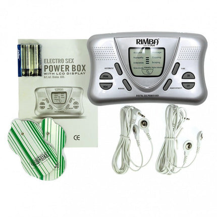 Rimba Electro Sex Powerbox set met LCD display - Erotiekvoordeel.nl