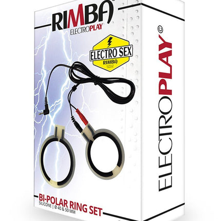 Rimba Electro Sex Siliconen Cockringen, bi-polair, rond model- Erotiekvoordeel.nl