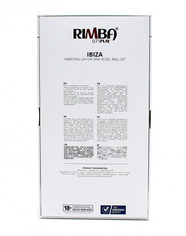 Rimba Ibiza Vibrator Set | clitoris vibrator en vibrerend eitje met remote control - roze- Erotiekvoordeel.nl