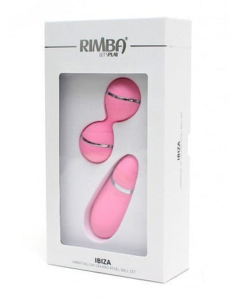 Rimba Ibiza Vibrator Set | clitoris vibrator en vibrerend eitje met remote control - roze- Erotiekvoordeel.nl