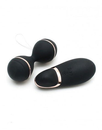 Rimba Ibiza Vibrator Set | clitoris vibrator en vibrerend eitje met remote control - zwart- Erotiekvoordeel.nl