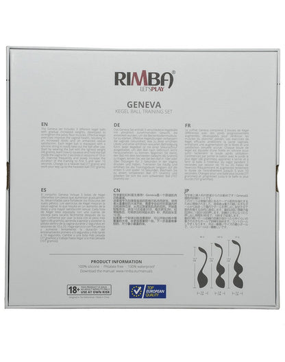Rimba Kegel Balletjes Bekkenbodem Trainings Set GENEVA - paars-Erotiekvoordeel.nl