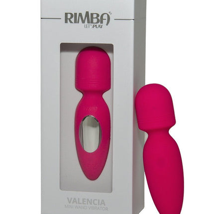 Rimba Mini Wand Vibrator VALENCIA - roze-Erotiekvoordeel.nl