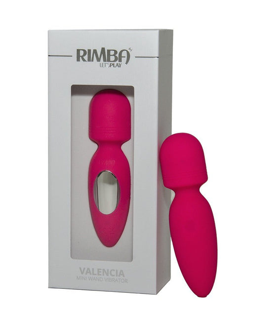 Rimba Mini Wand Vibrator VALENCIA - roze-Erotiekvoordeel.nl