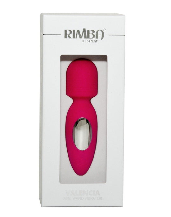 Rimba Mini Wand Vibrator VALENCIA - roze-Erotiekvoordeel.nl