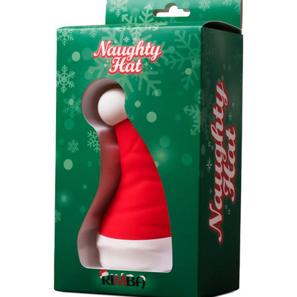 Rimba - Naughty Hat - Kerst Vibrator met Clitoris Stimulator-Erotiekvoordeel.nl