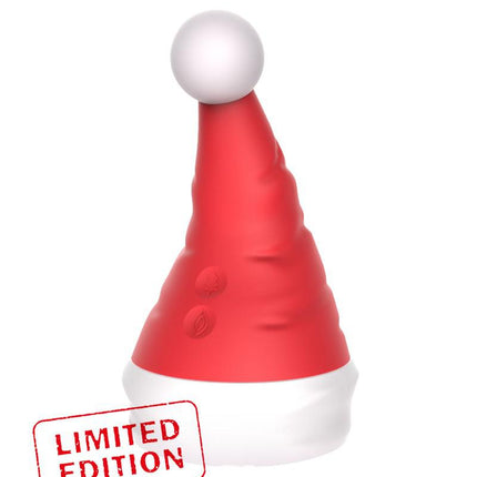 Rimba - Naughty Hat - Kerst Vibrator met Clitoris Stimulator-Erotiekvoordeel.nl