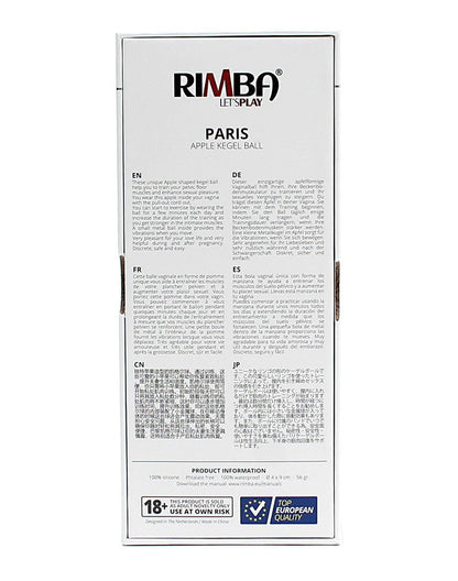 Rimba Paris Appel Vagina Balletje - Zwart- Erotiekvoordeel.nl