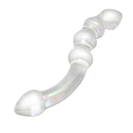 Rimba Sensual Glass Glazen Dildo Xena - transparant-Erotiekvoordeel.nl