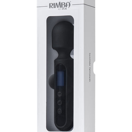 Rimba - Sensual Nights SN01 - Kleine Wand Vibrator - Massager - Zwart-Erotiekvoordeel.nl