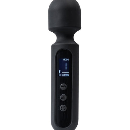 Rimba - Sensual Nights SN01 - Kleine Wand Vibrator - Massager - Zwart-Erotiekvoordeel.nl