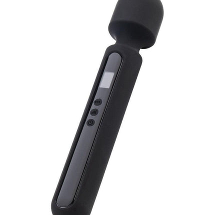 Rimba - Sensual Nights SN05 - Grote Wand Vibrator - Massager - Zwart-Erotiekvoordeel.nl