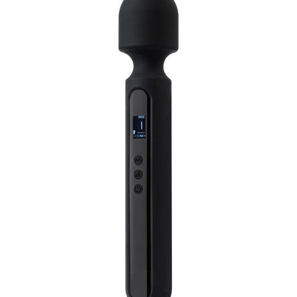 Rimba - Sensual Nights SN05 - Grote Wand Vibrator - Massager - Zwart-Erotiekvoordeel.nl