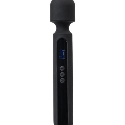 Rimba - Sensual Nights SN05 - Grote Wand Vibrator - Massager - Zwart-Erotiekvoordeel.nl