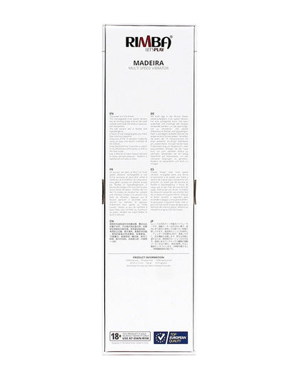 Rimba Toys Flower Power Vibrator Madeira - paars- Erotiekvoordeel.nl