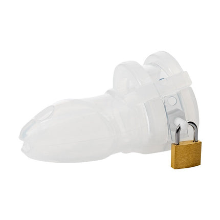 Rimba Toys - P-Cage PC05 - Siliconen Kuisheidskooi - Peniskooi - Chastity - Transparant-Erotiekvoordeel.nl
