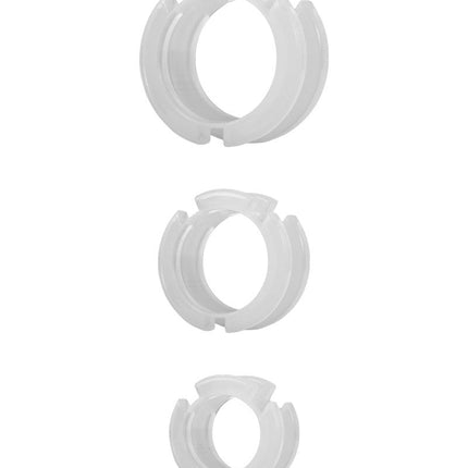 Rimba Toys - P-Cage PC05 - Siliconen Kuisheidskooi - Peniskooi - Chastity - Transparant-Erotiekvoordeel.nl