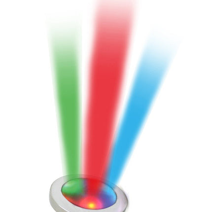 Rimba Toys RVS Buttplug met LED verlichting PISA - zilver-Erotiekvoordeel.nl