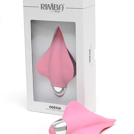 Rimba Toys Vulva en Clitoris Vibrator Odessa - roze- Erotiekvoordeel.nl