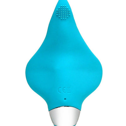 Rimba Toys Vulva en Clitoris Vibrator Odessa - turquoise- Erotiekvoordeel.nl