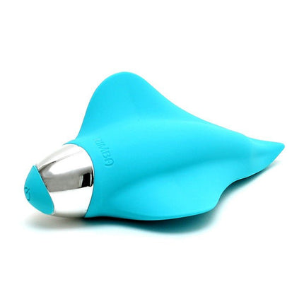 Rimba Toys Vulva en Clitoris Vibrator Odessa - turquoise- Erotiekvoordeel.nl