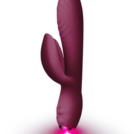 Rocks-Off EveryGirl Rabbit Vibrator - Burgundy Rood- Erotiekvoordeel.nl