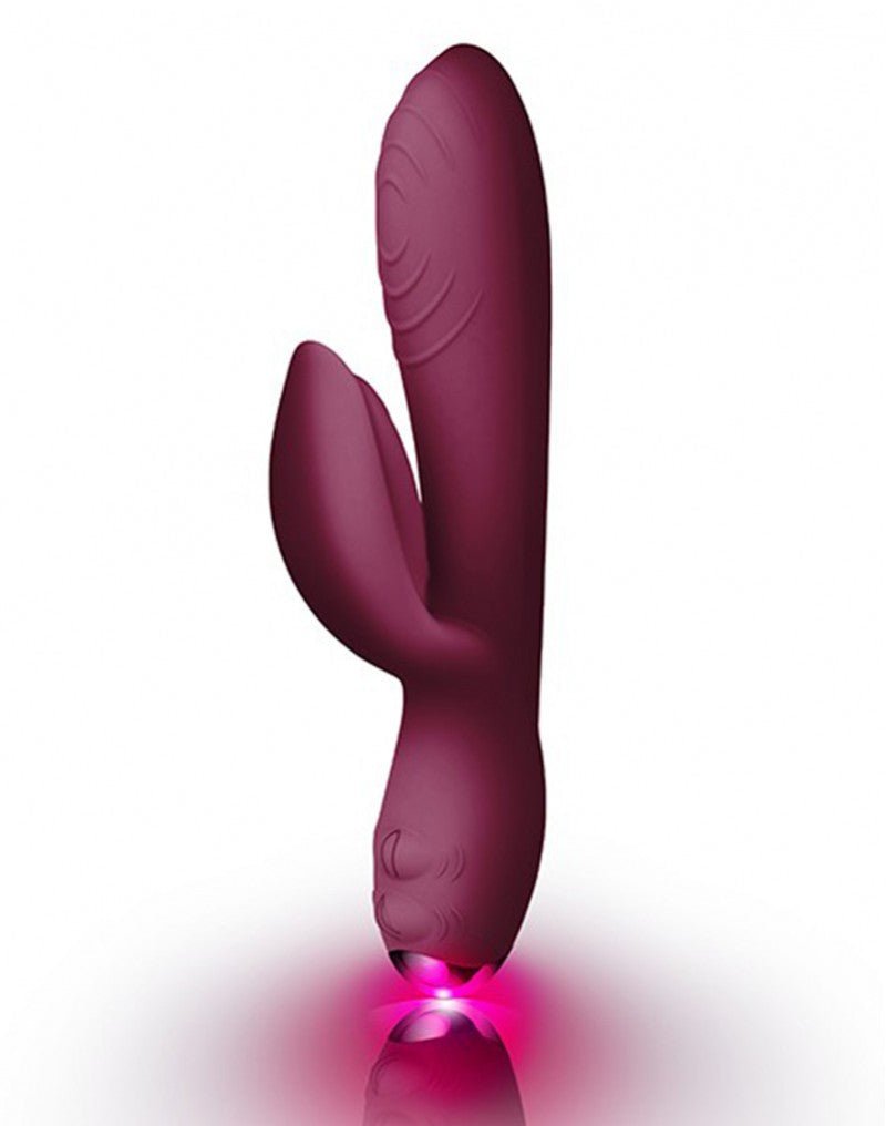 Rocks-Off EveryGirl Rabbit Vibrator - Burgundy Rood- Erotiekvoordeel.nl