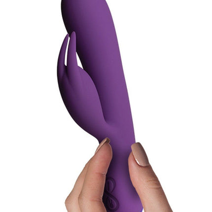 Rocks-Off FLUTTER Rabbit Vibrator - paars-Erotiekvoordeel.nl