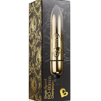 Rocks-Off RO-80MM Bullet Vibrator Champagne - Erotiekvoordeel.nl